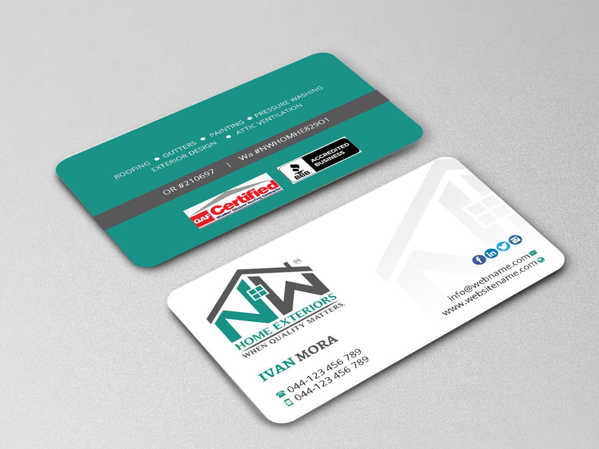 Business Card Design by Creations Box 2015 for this project | Design #19918970