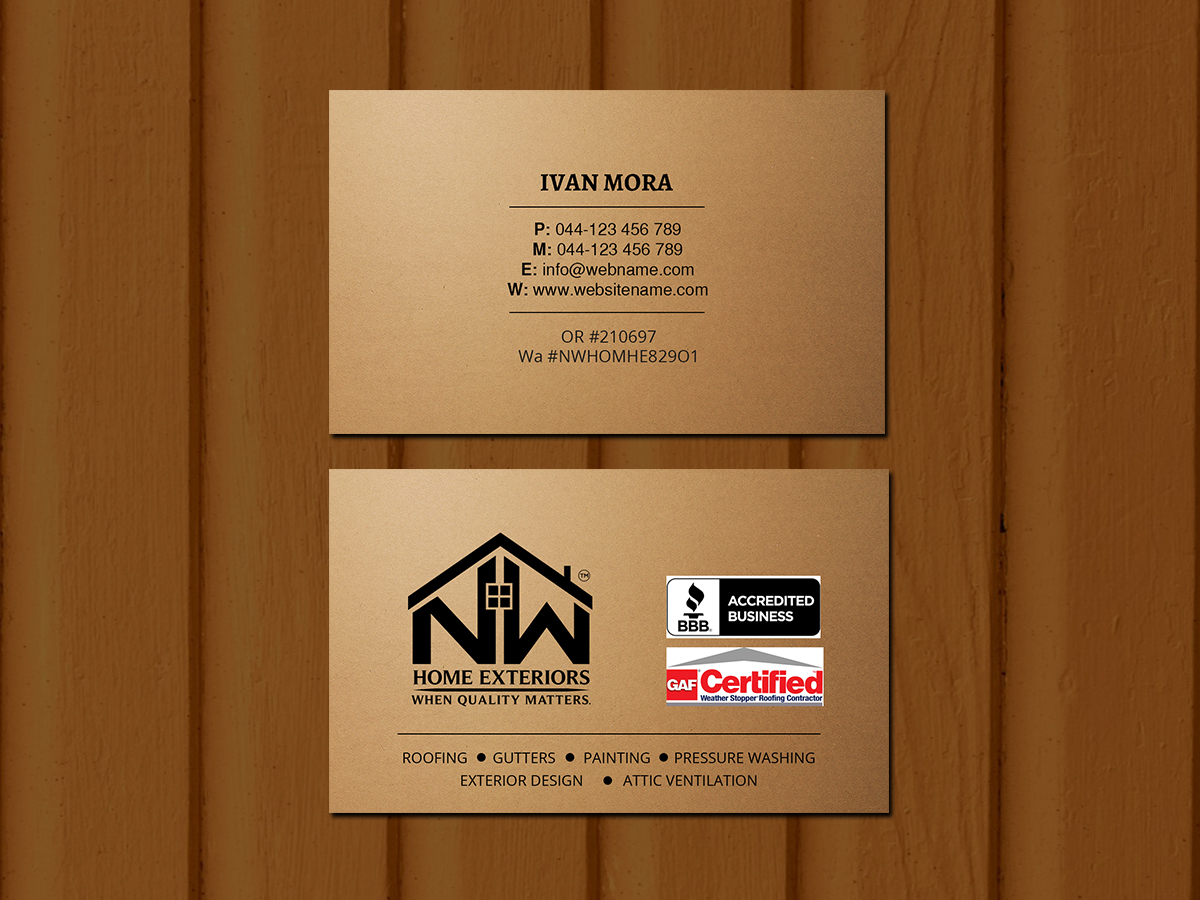 Business Card Design by Creations Box 2015 for this project | Design #19918971
