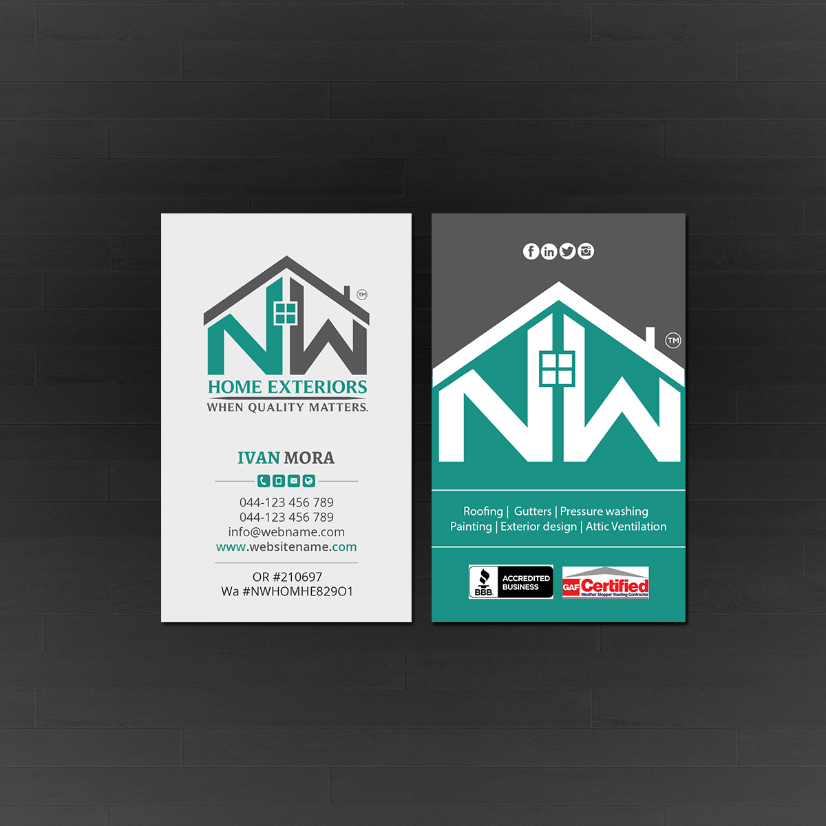 Diseño de Tarjeta de Presentación por Creations Box 2015 para este proyecto | Diseño #19918978