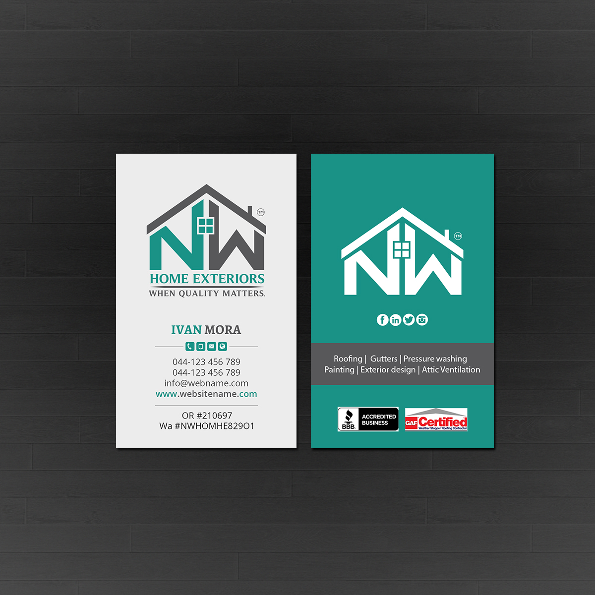 Business Card Design by Creations Box 2015 for this project | Design #19918979