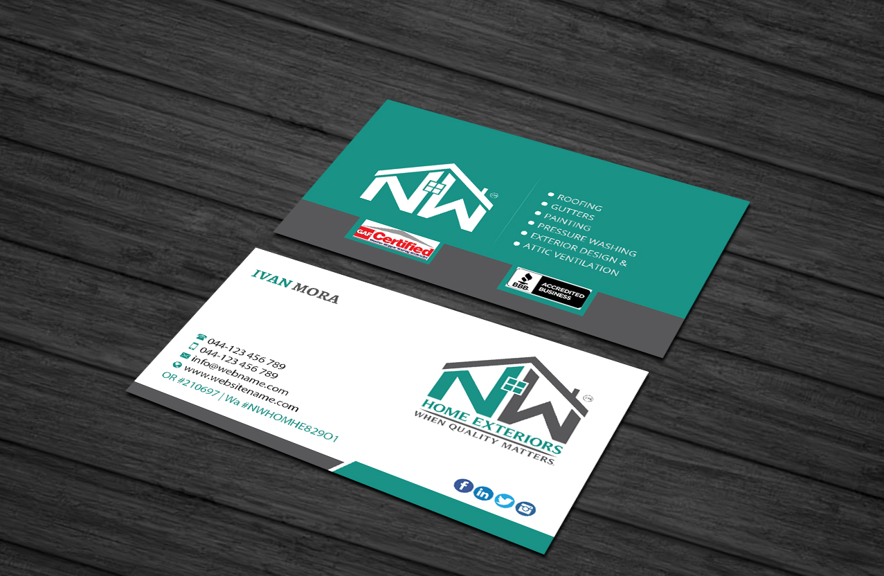 Business Card Design by Creations Box 2015 for this project | Design #19918980