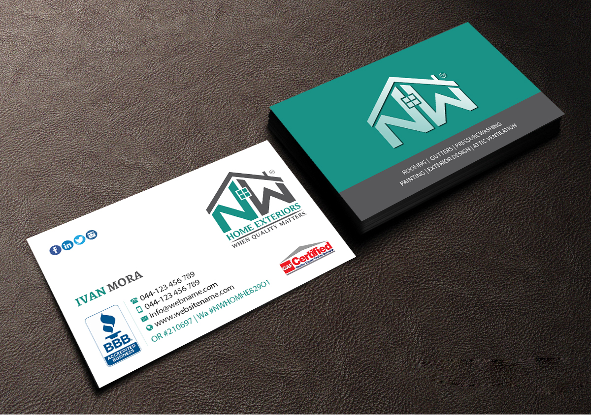 Business Card Design by Creations Box 2015 for this project | Design #19918981