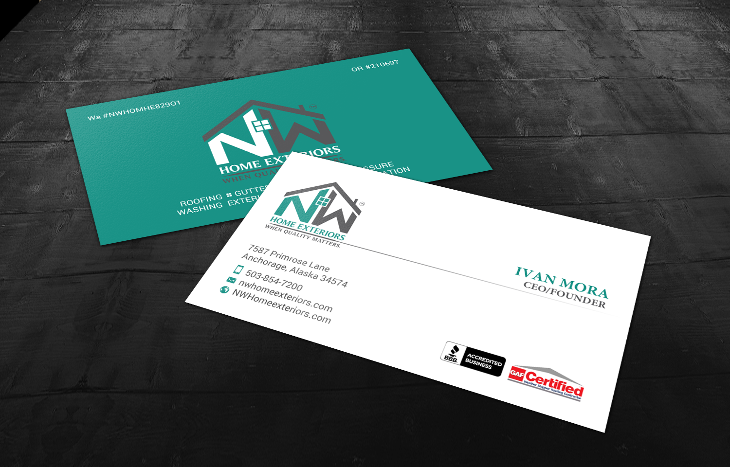 Diseño de Tarjeta de Presentación por chandrayaan.creative para este proyecto | Diseño #19897047