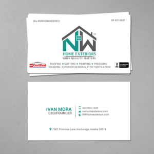 Business Card Design by chandrayaan.creative for this project | Design #19897120