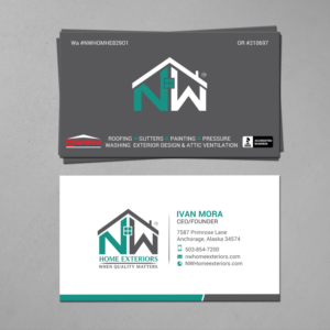 Business Card Design by chandrayaan.creative for this project | Design: #19897126