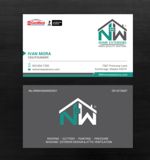Business Card Design by chandrayaan.creative for this project | Design: #19897129