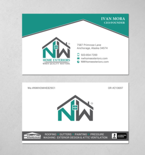 Business Card Design by chandrayaan.creative for this project | Design: #19898524
