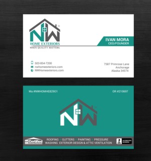 Business Card Design by chandrayaan.creative for this project | Design: #19898531