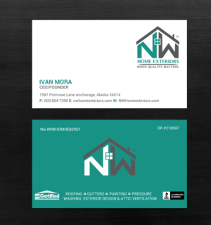 Business Card Design by chandrayaan.creative for this project | Design: #19898533