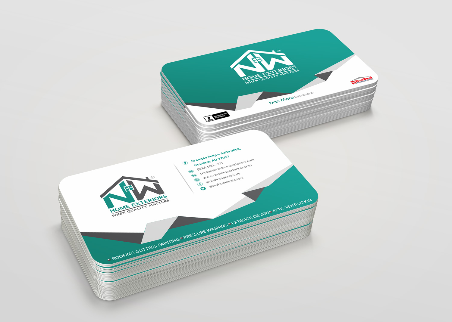 Diseño de Tarjeta de Presentación por Petter Goms para este proyecto | Diseño #19887679