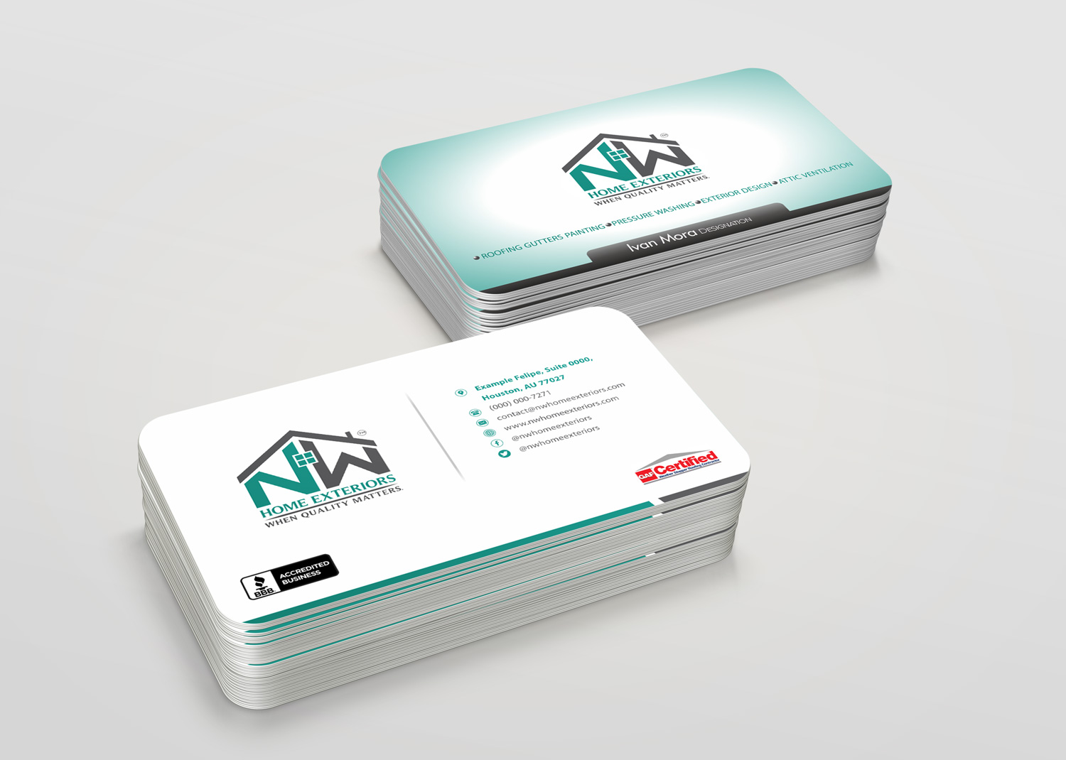 Diseño de Tarjeta de Presentación por Petter Goms para este proyecto | Diseño #19888248