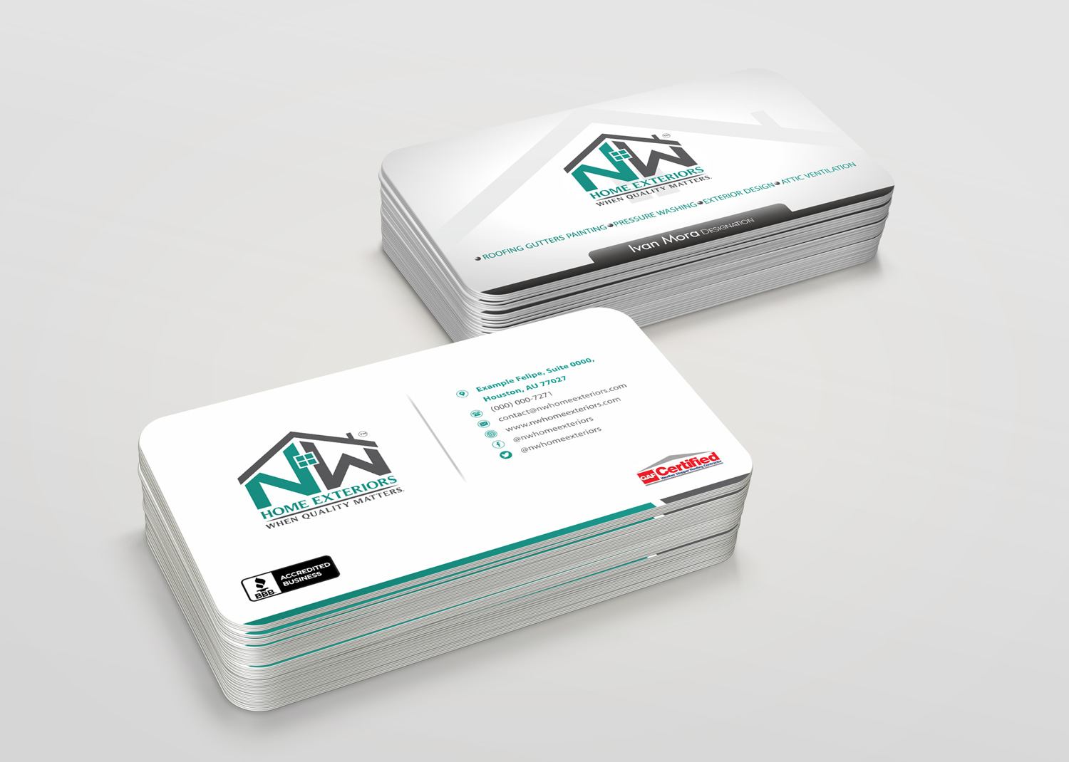 Diseño de Tarjeta de Presentación por Petter Goms para este proyecto | Diseño #19888272