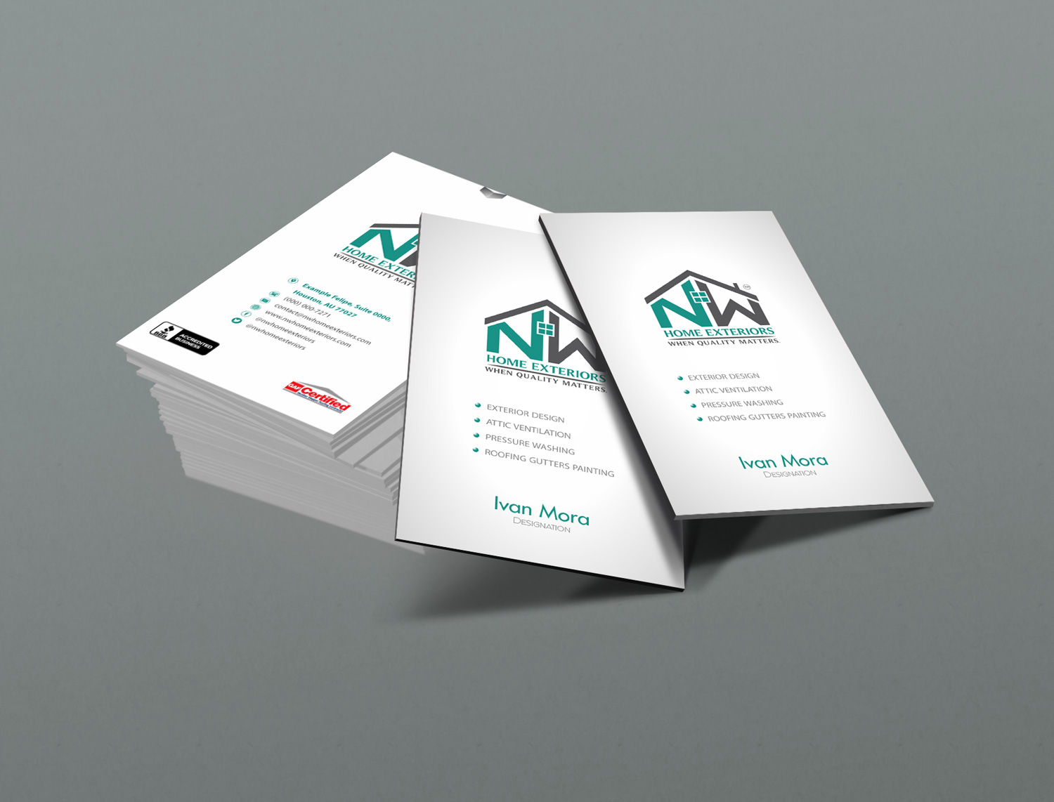 Diseño de Tarjeta de Presentación por Petter Goms para este proyecto | Diseño #19888372