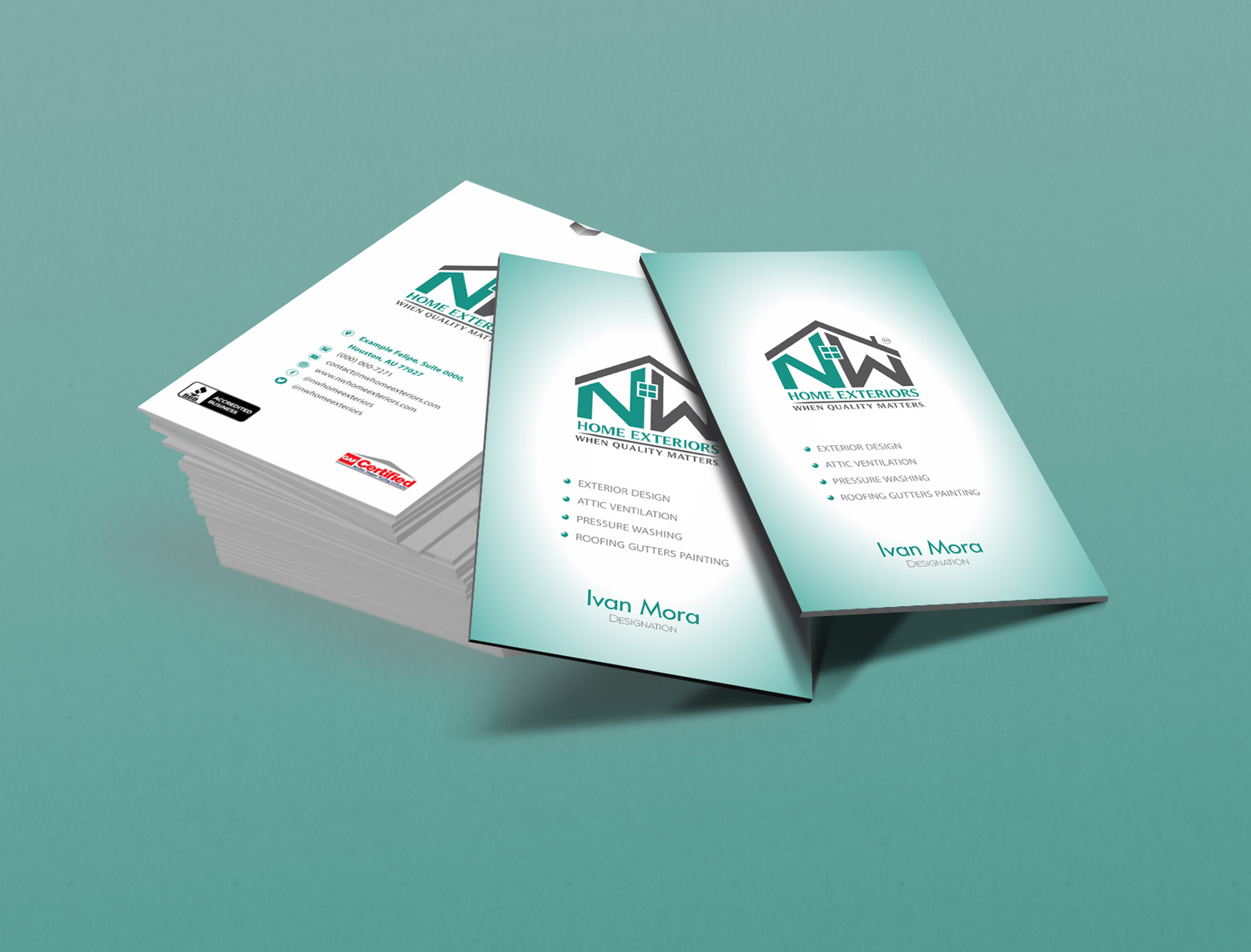 Diseño de Tarjeta de Presentación por Petter Goms para este proyecto | Diseño #19888387