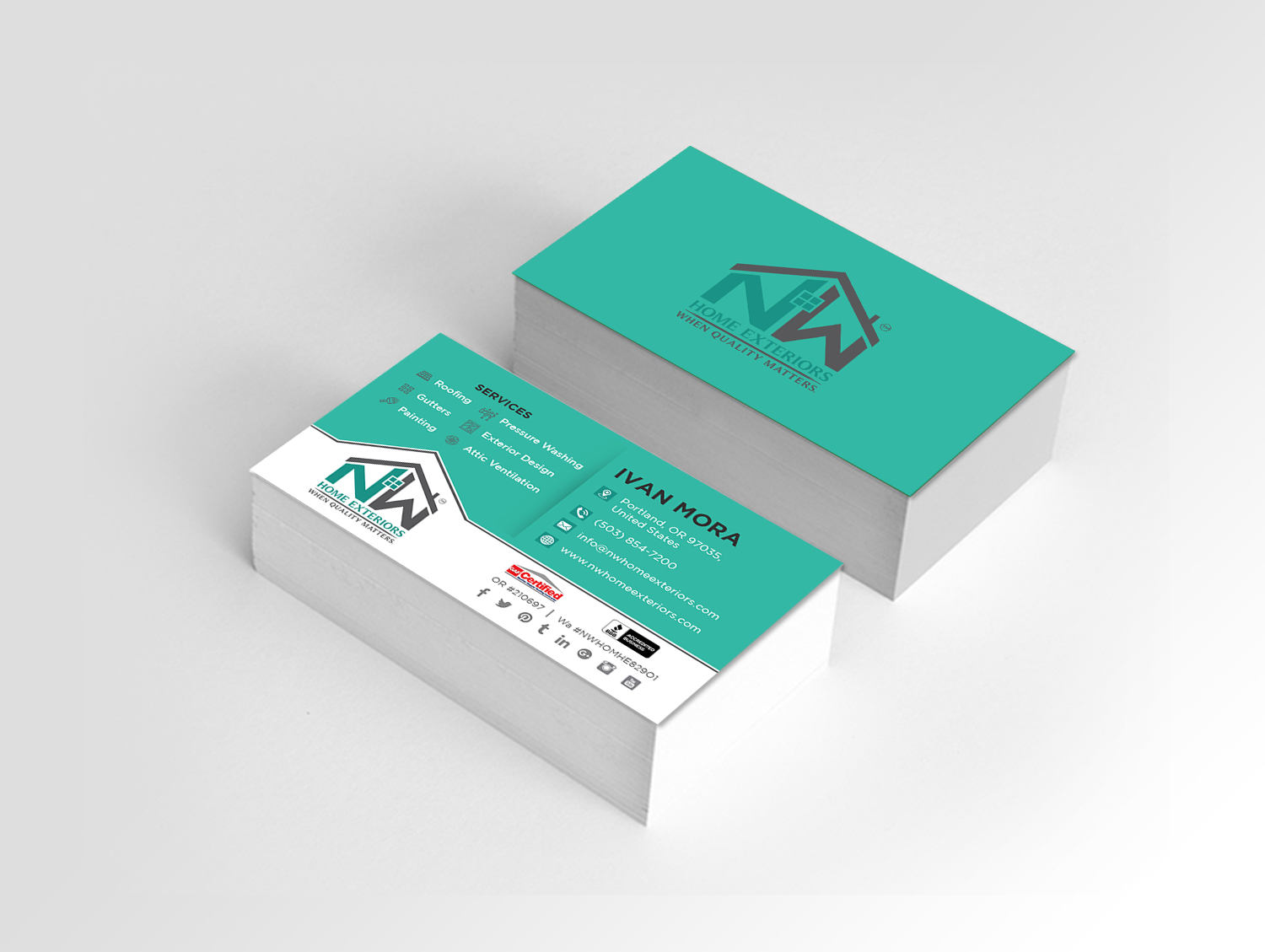 Diseño de Tarjeta de Presentación por GraphicsGuru para este proyecto | Diseño #19902463