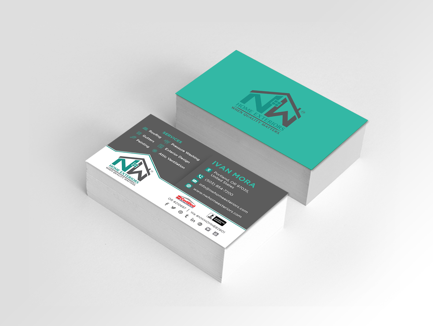 Diseño de Tarjeta de Presentación por GraphicsGuru para este proyecto | Diseño #19902760