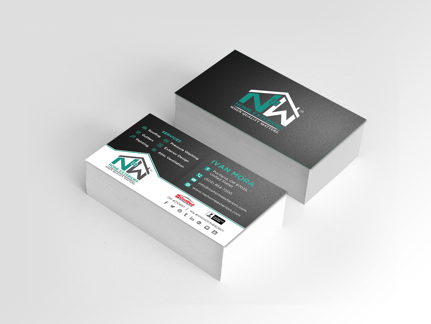 Diseño de Tarjeta de Presentación por GraphicsGuru para este proyecto | Diseño #19902762