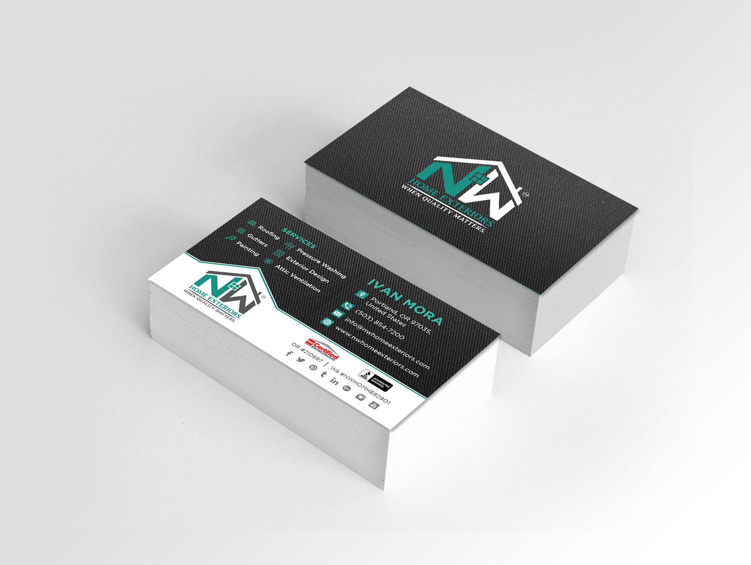 Diseño de Tarjeta de Presentación por GraphicsGuru para este proyecto | Diseño #19902763