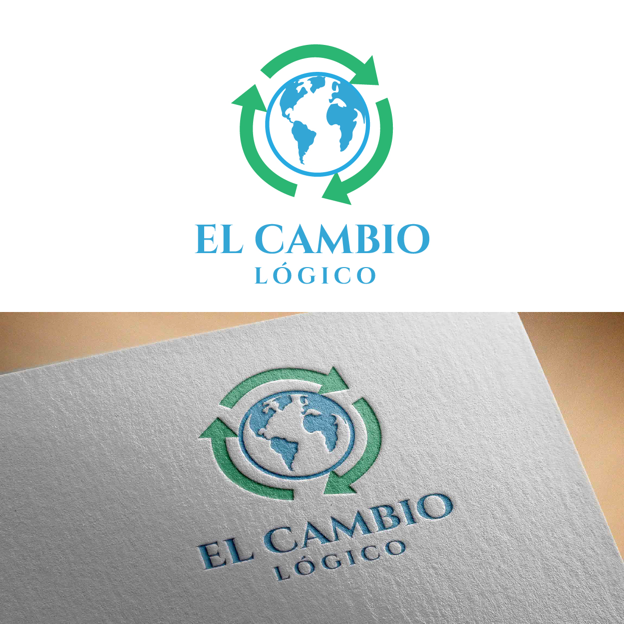 Diseño de Logo por fauzan harun para El Cambio Logico | Diseño #19895481