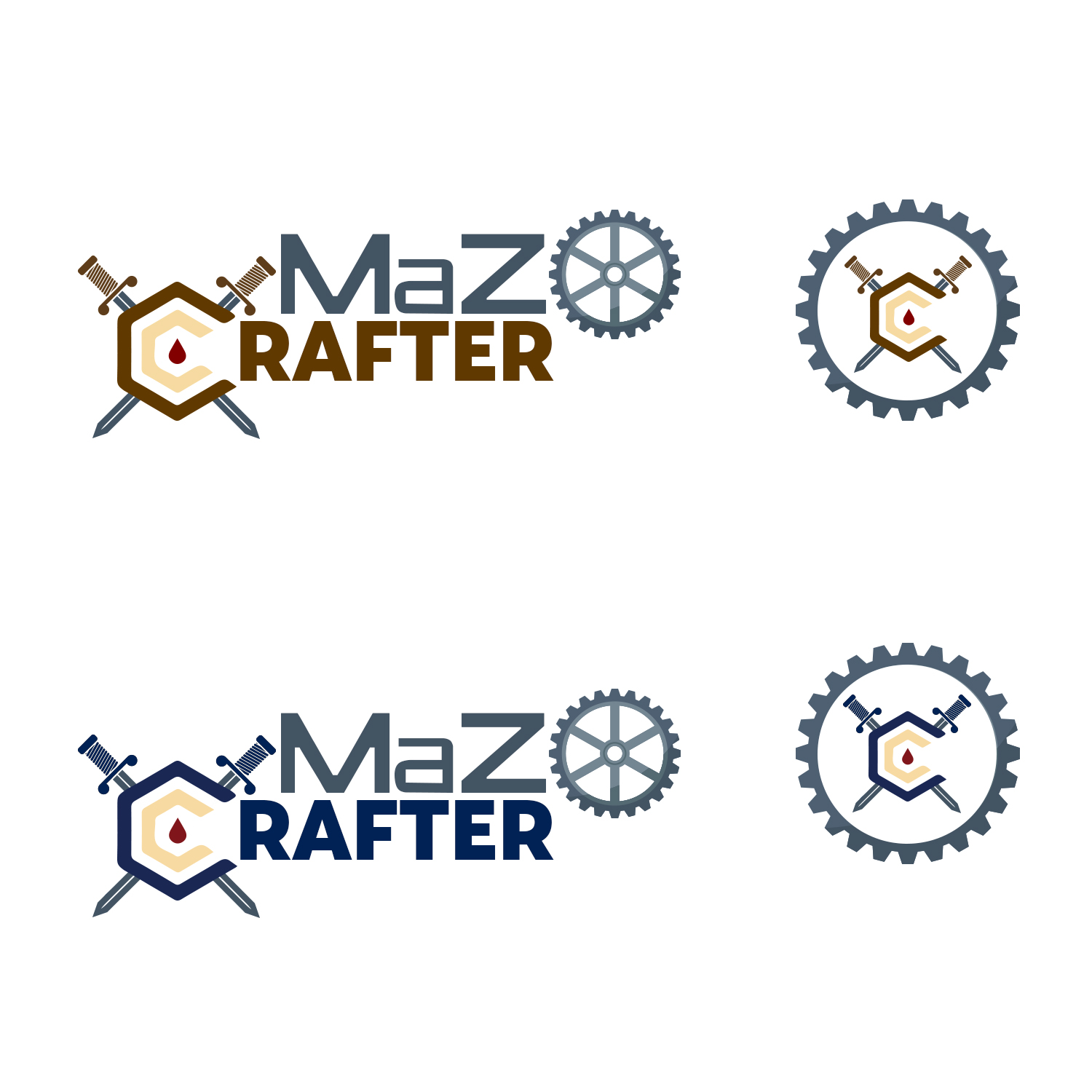 Diseño de Logo por kpgroup para Mazocrafter | Diseño #19898496
