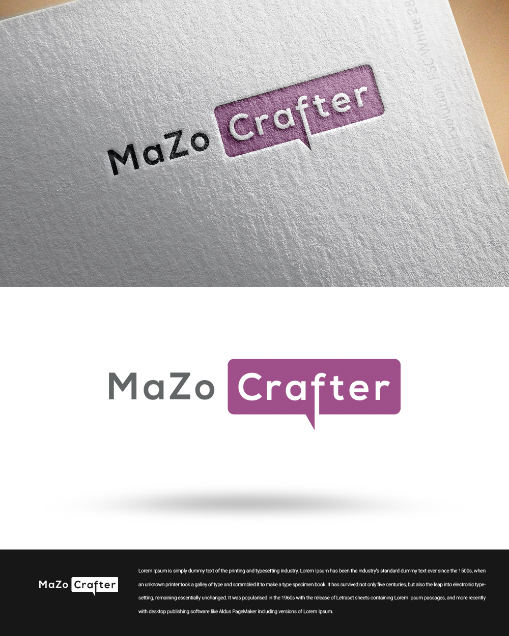 Logo Design by zingodesigns258 for Mazocrafter | Design #19912082