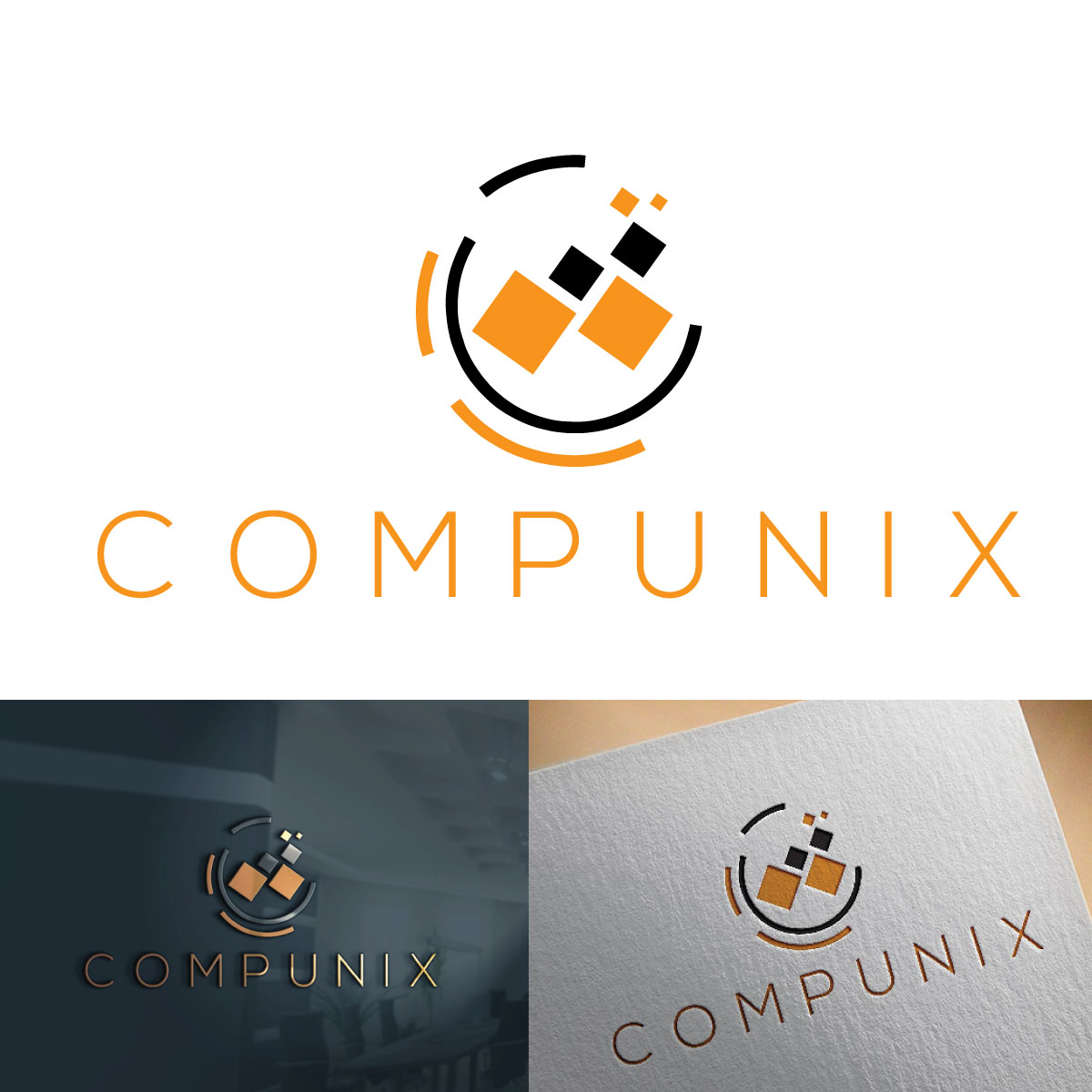 Logo Design by JAFRIN for Compunix | Design #19946098