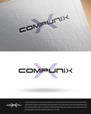 Diseño de Logo por zingodesigns258 para Compunix | Diseño: #19918357