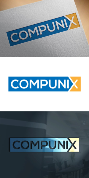 Diseño de Logo por manik 06 para Compunix | Diseño: #19908614