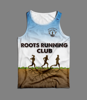 Roots Running Club - Vest design | T-shirt Design by SAI DESIGNS