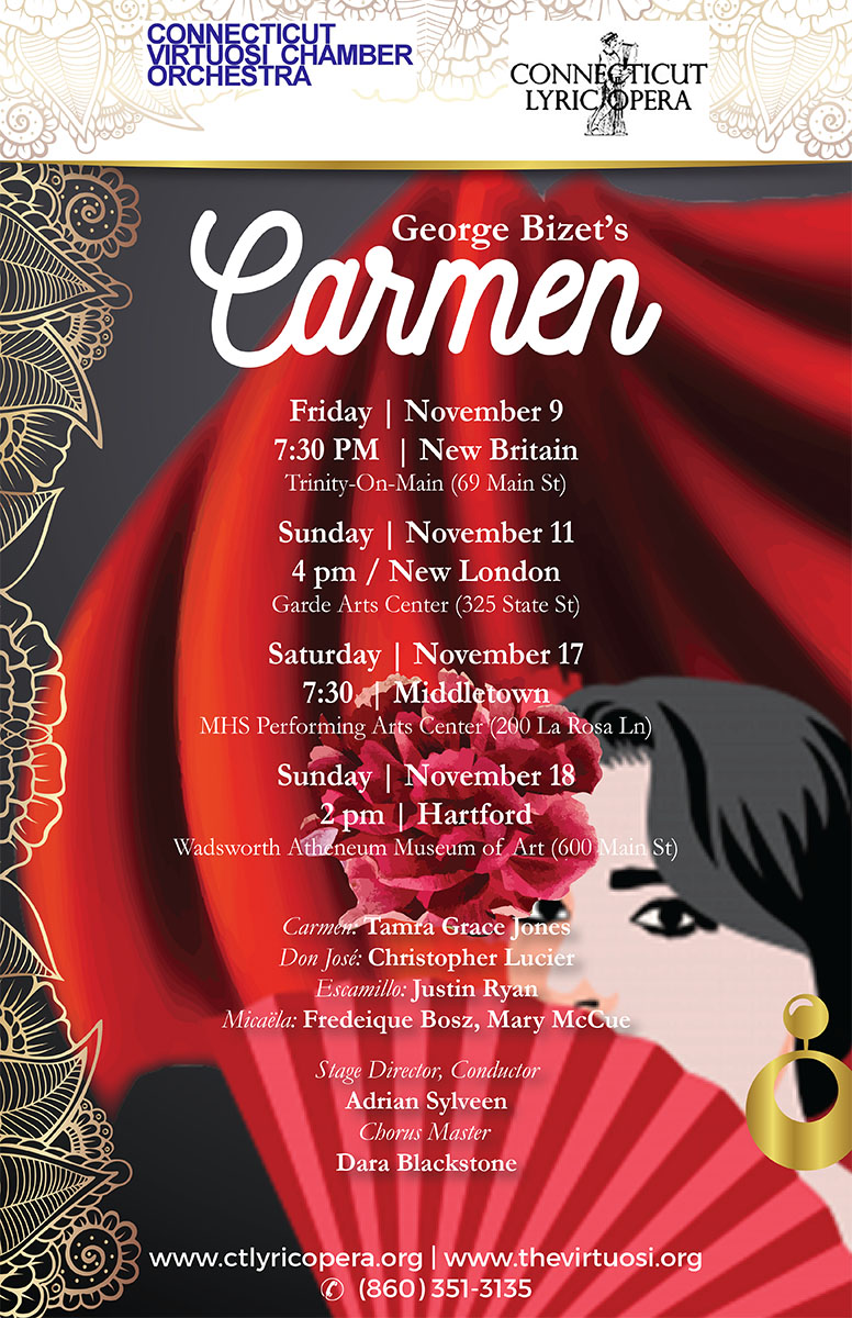 Poster Design by Venus L. Penaflor for Connecticut Virtuosi Chamber Orchestra, Inc.  | Design #19893115