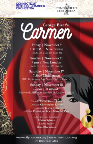 Poster Design by Venus L. Penaflor for Connecticut Virtuosi Chamber Orchestra, Inc.  | Design: #19893275