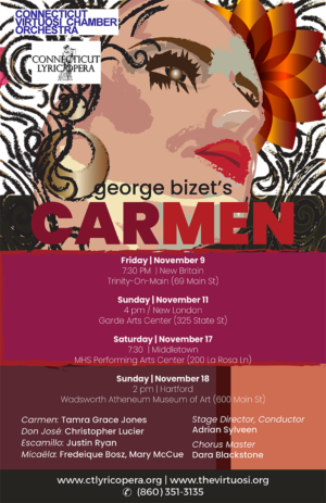 Poster Design by Venus L. Penaflor for Connecticut Virtuosi Chamber Orchestra, Inc.  | Design #19903129