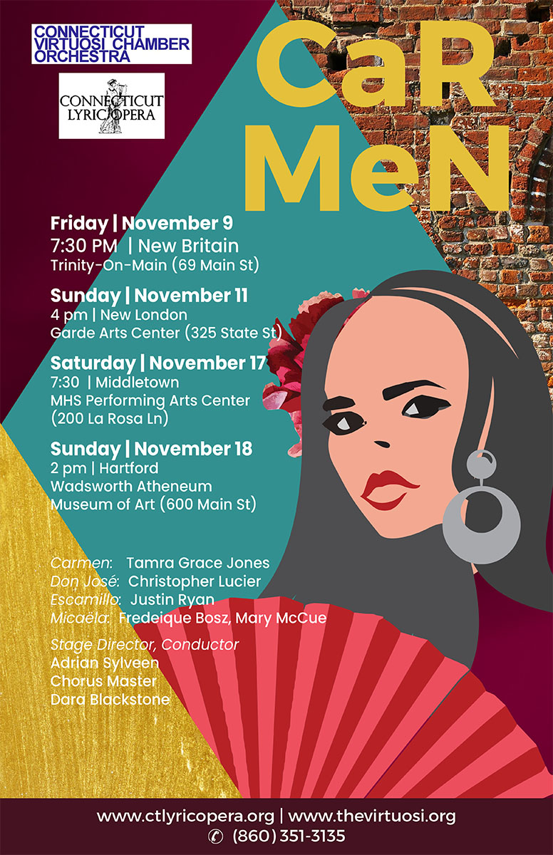 Poster Design by Venus L. Penaflor for Connecticut Virtuosi Chamber Orchestra, Inc.  | Design #19913705