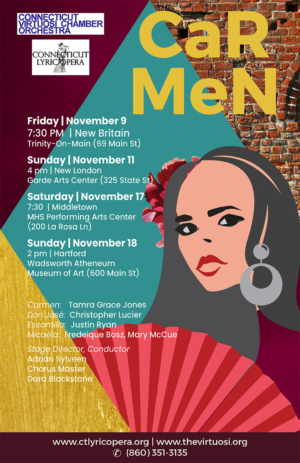 Poster Design by Venus L. Penaflor for Connecticut Virtuosi Chamber Orchestra, Inc.  | Design: #19913705
