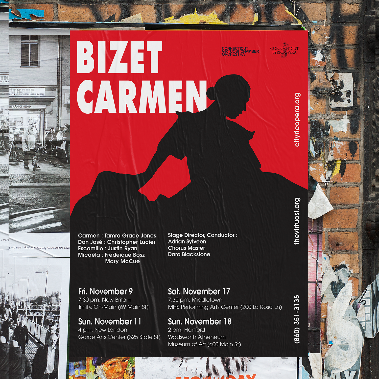 Poster Design by el_shekoo7 for Connecticut Virtuosi Chamber Orchestra, Inc.  | Design #19942995