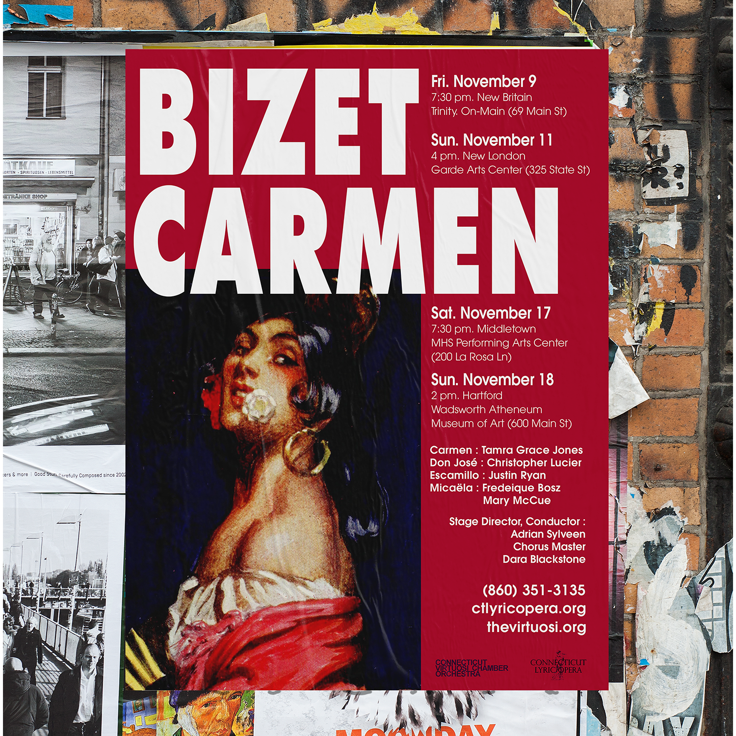 Poster Design by el_shekoo7 for Connecticut Virtuosi Chamber Orchestra, Inc.  | Design #19942997