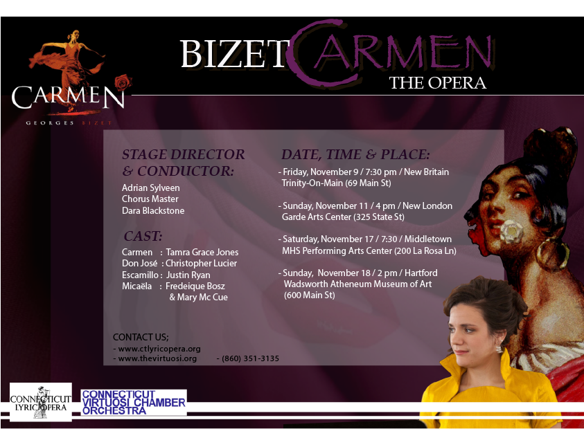 Poster Design by Apigbk for Connecticut Virtuosi Chamber Orchestra, Inc.  | Design #19943229
