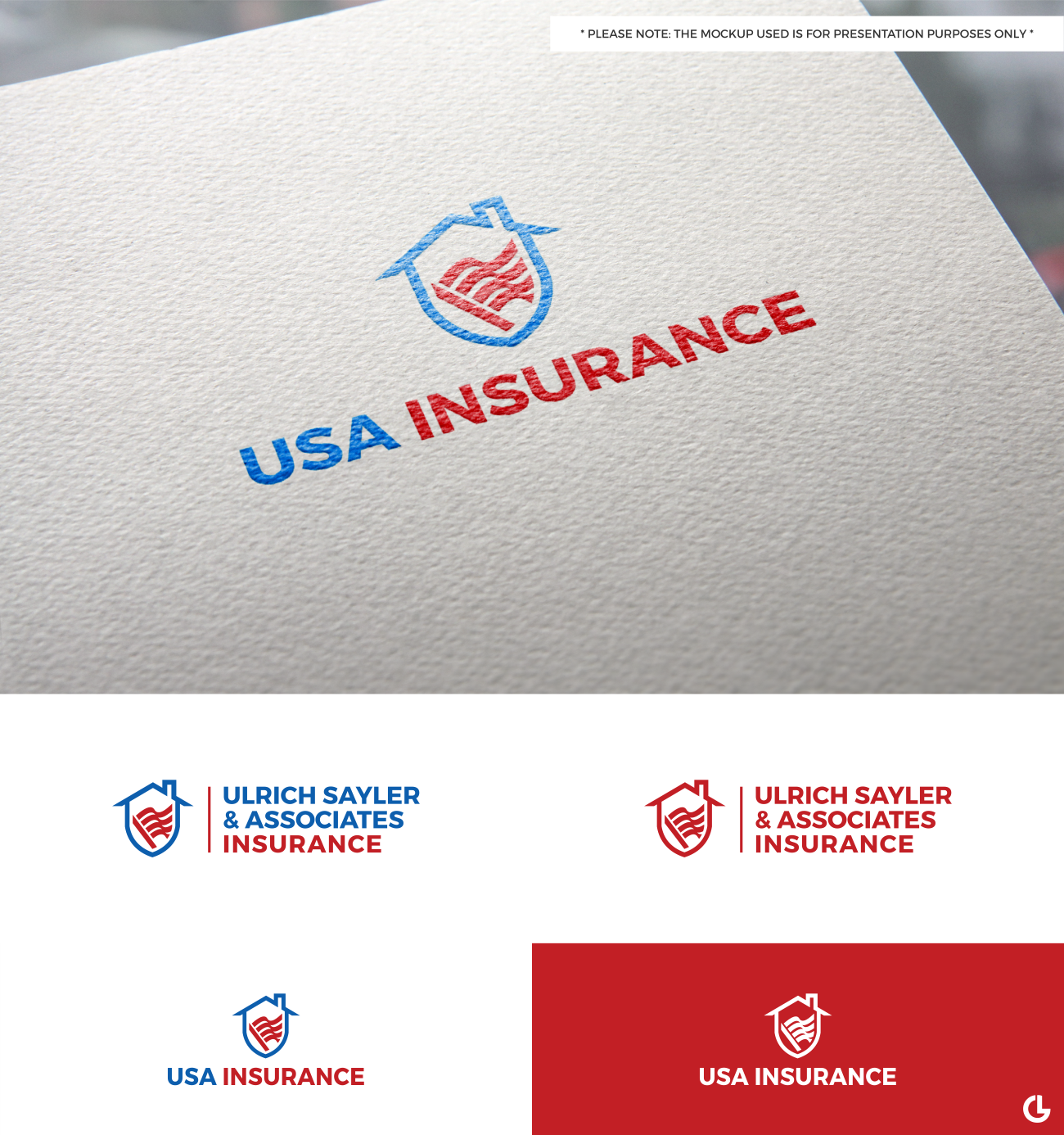 Logo Design by RICKY.T for USA Home Inspections | Design #19974423