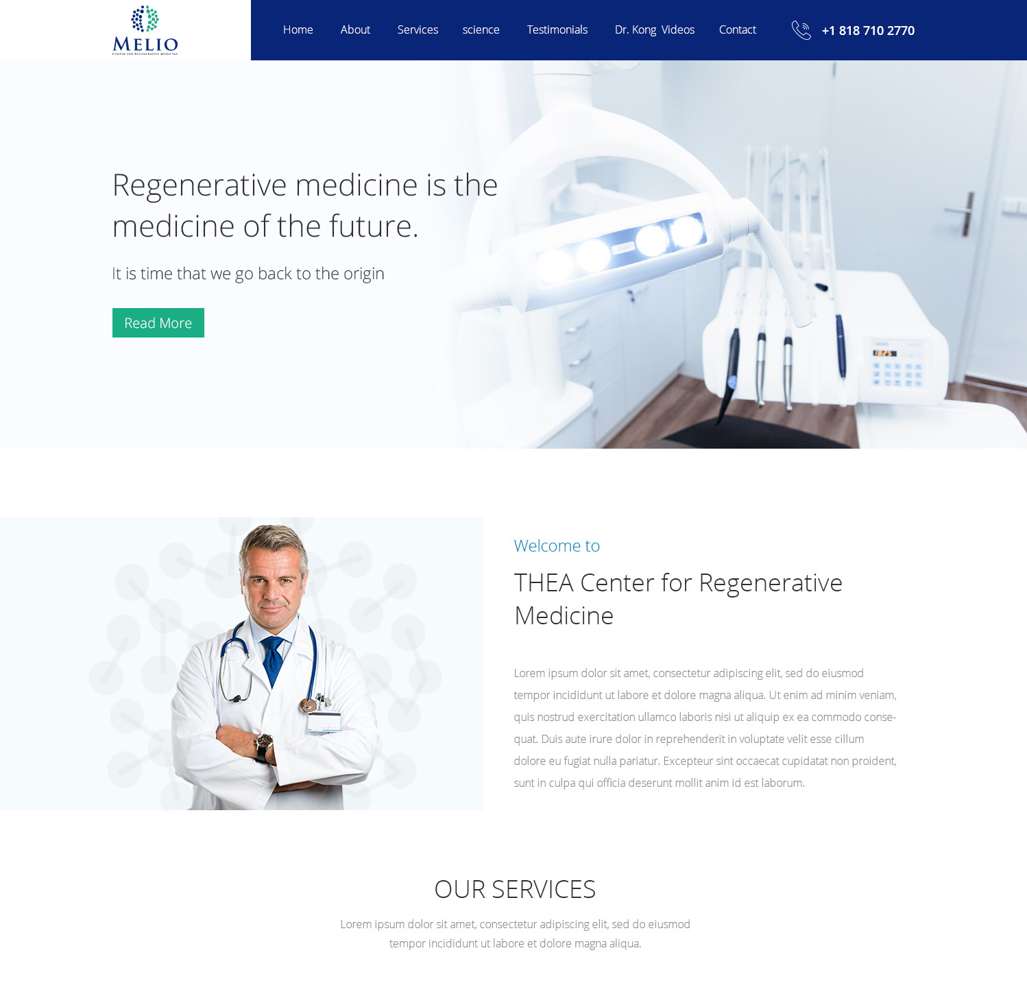 Web Design by looptriks for Beverly Hills Wellness Group | Design #19908805