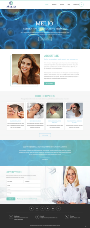 Web Design by pb for Beverly Hills Wellness Group | Design: #19901465