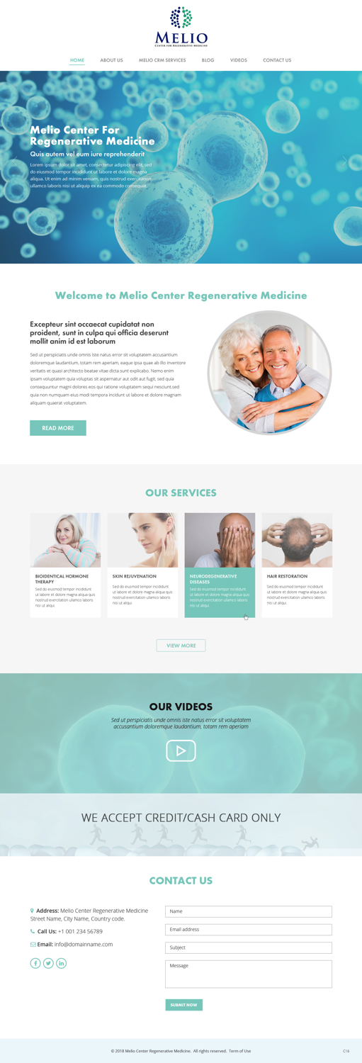 Diseño Web por pb para Beverly Hills Wellness Group | Diseño #19901467