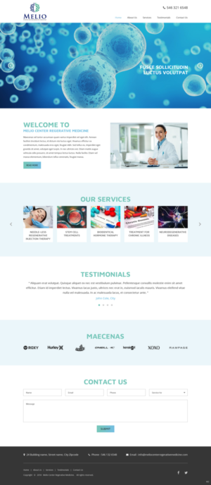 Web Design by pb for Beverly Hills Wellness Group | Design: #19901474