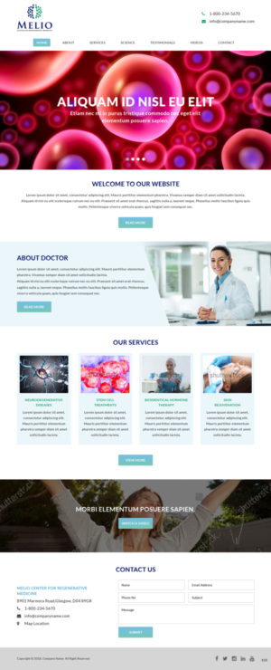Web Design by pb for Beverly Hills Wellness Group | Design: #19901476