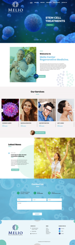 Web Design by pb for Beverly Hills Wellness Group | Design: #19901478