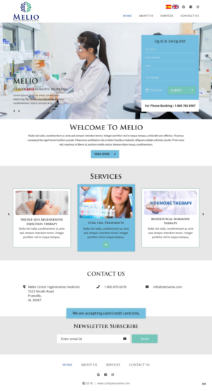 Web Design by pb for Beverly Hills Wellness Group | Design: #19901480