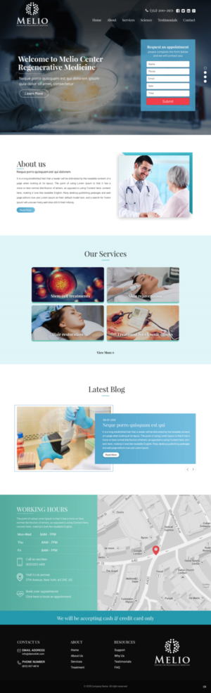 Web Design by pb for Beverly Hills Wellness Group | Design: #19911411