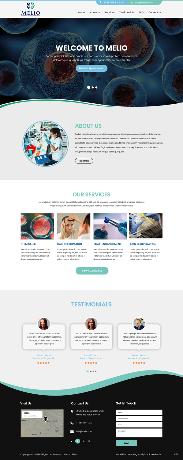 Web-Design von pb für Beverly Hills Wellness Group | Design #19911412