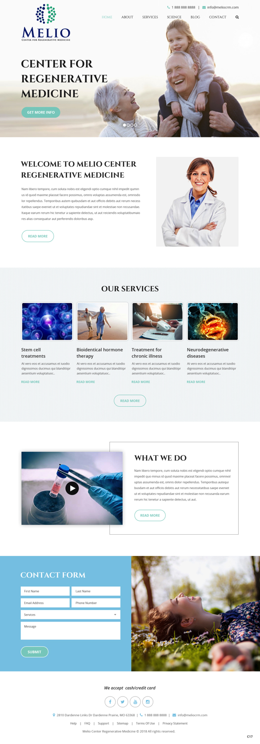 Web Design by pb for Beverly Hills Wellness Group | Design #19911413