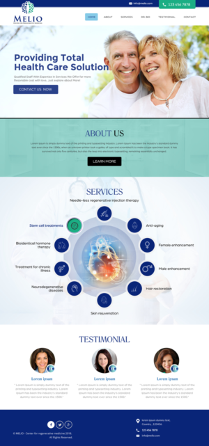 Web-Design von rightway für Beverly Hills Wellness Group | Design: #19911427