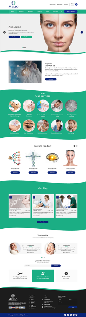 Web-Design von bdesigner9 für Beverly Hills Wellness Group | Design: #19910702